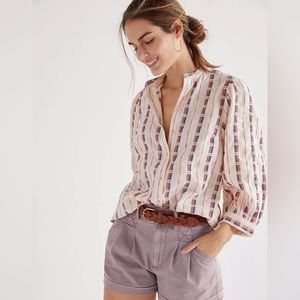 Anthropologie Pilcro The Bella Femme Buttondown